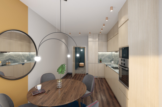 Apartment 76 m² in "Rafinad"