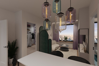 1 bedroom apartment in the residential complex "Balance"